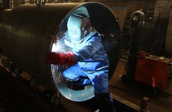 Industrial tube welder