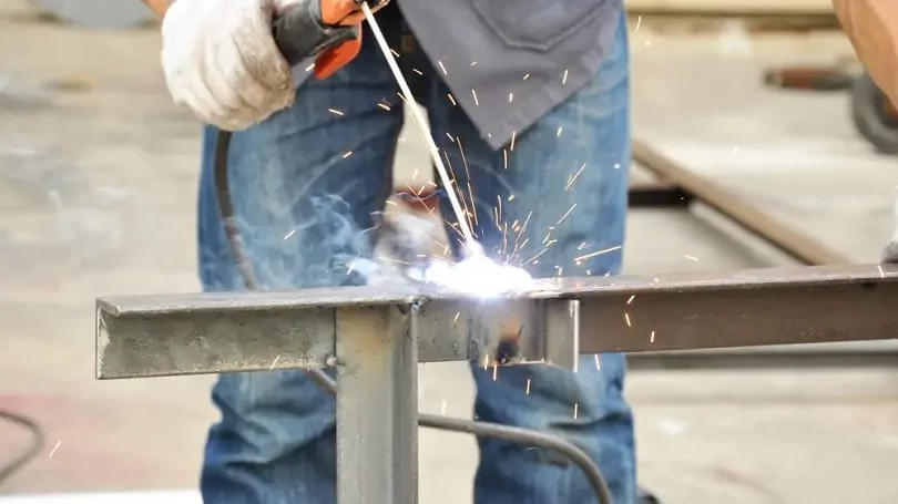 Types of welding processes: stick welding